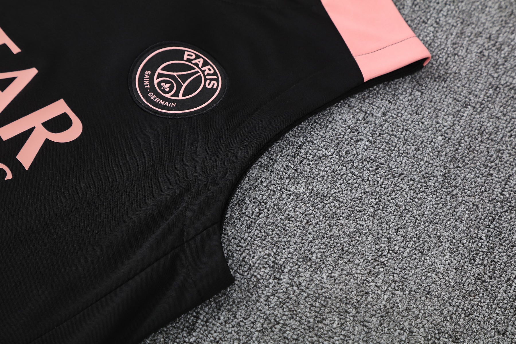 Kit Tank Top + Shorts Paris Black/Pink Training 25/26