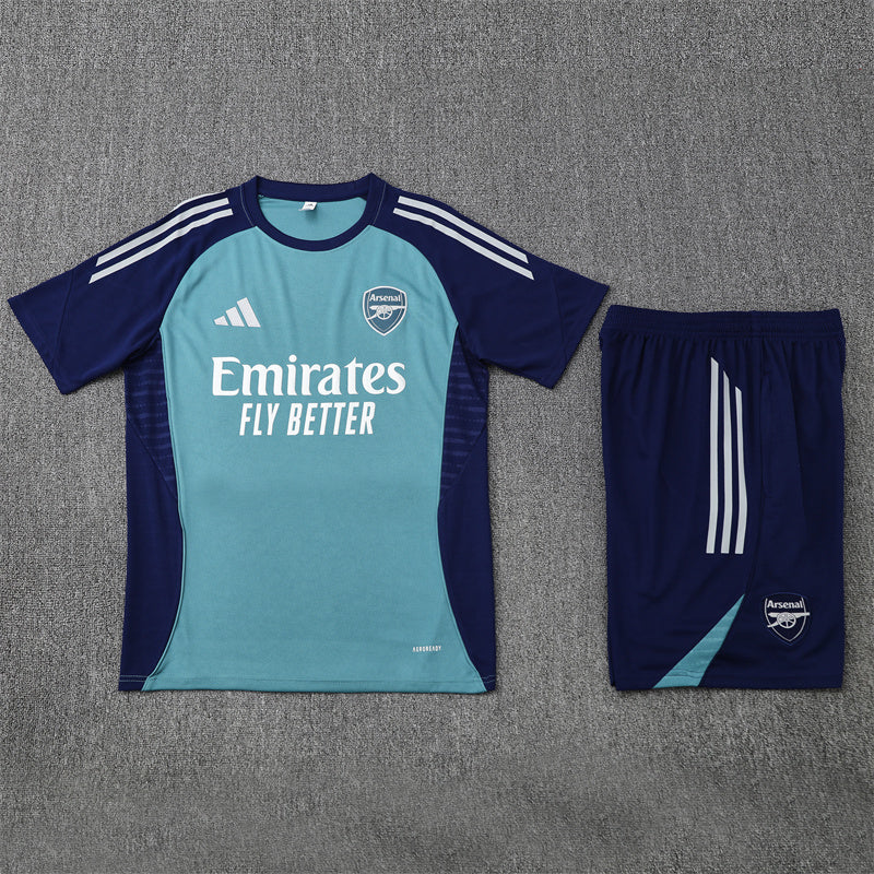 Kit Shirt + Shorts Arsenal Cyan/Blue Training 25/26