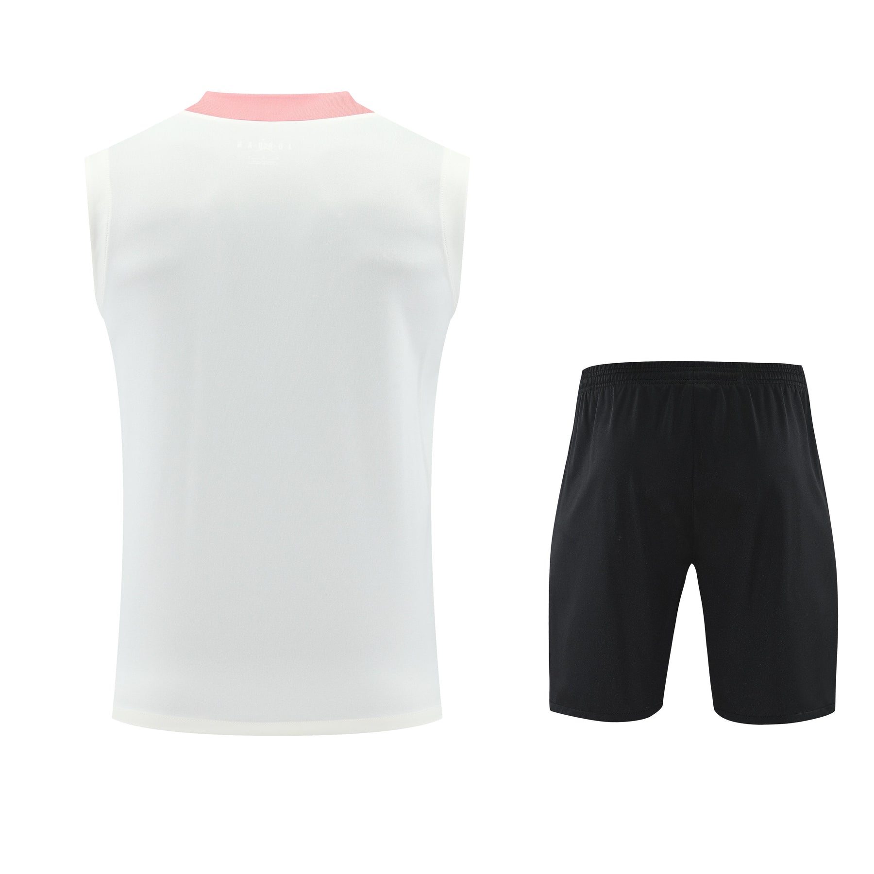 Kit Tank Top + Shorts Paris White/Black/Pink Training 25/26