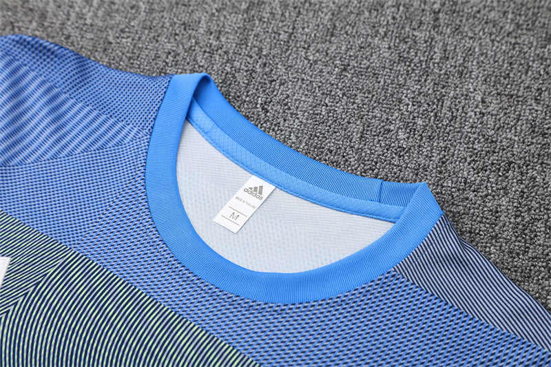 Kit Shirt + Shorts Real Madrid Gray/Blue Training 25/26