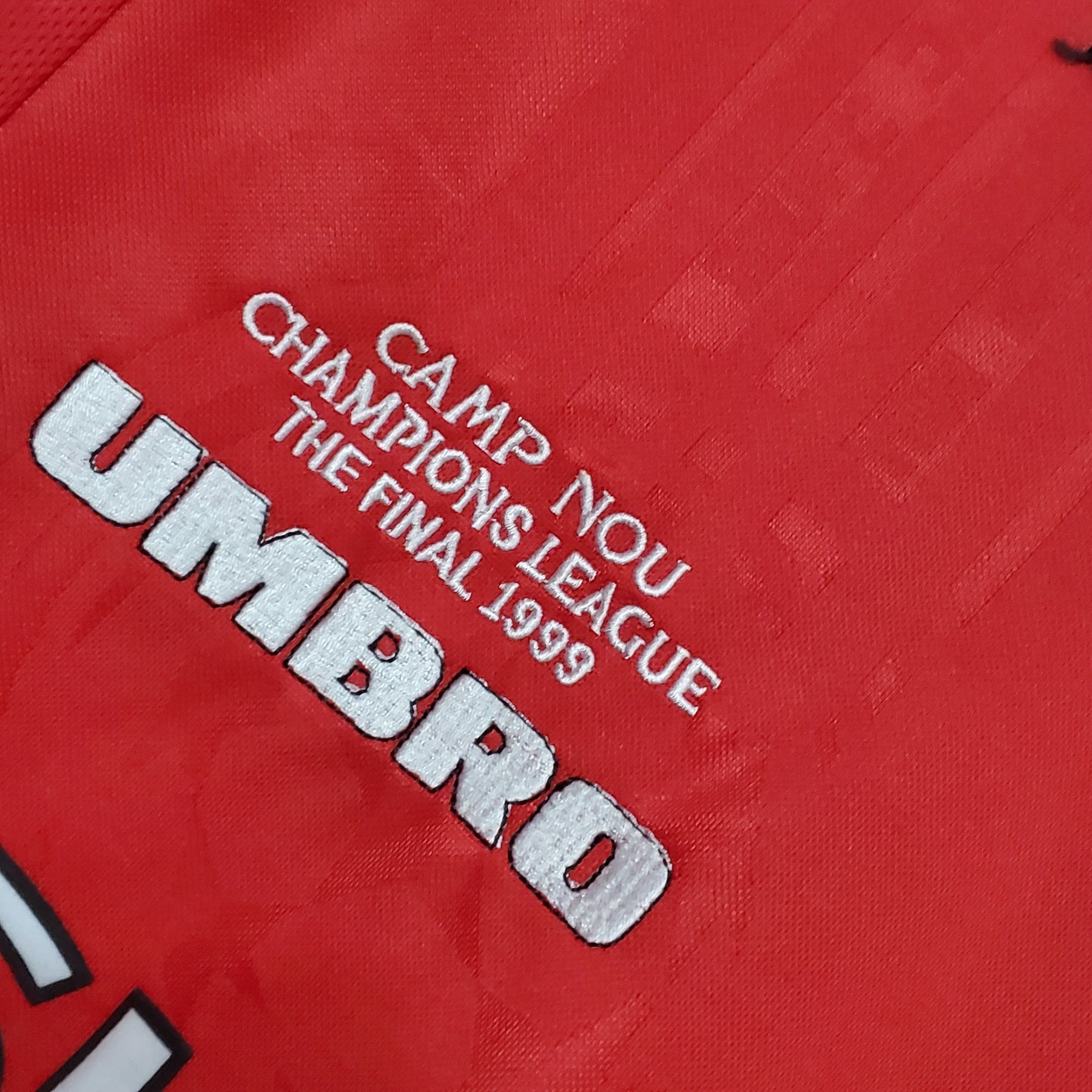 Manchester United Home Jersey 99/00 Retro Champions