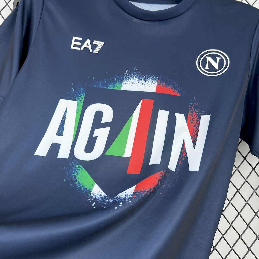 Napoli Again with Number Special Jersey
