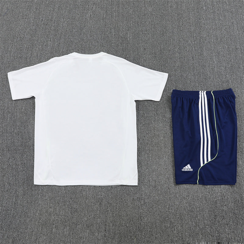 Kit Shirt + Shorts Real Madrid White/Blue Training 25/26