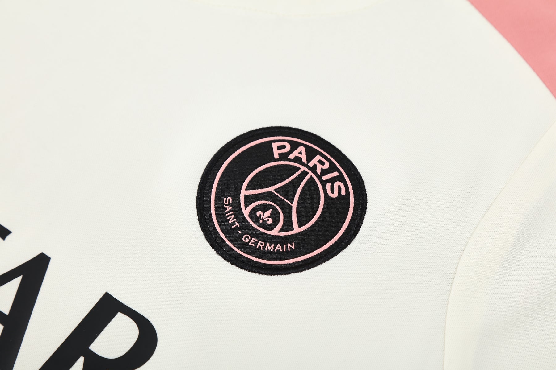Kit Shirt + Shorts Paris White/Black/Pink Training 25/26