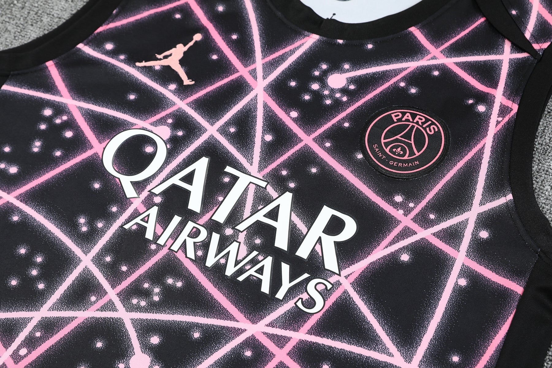 Kit Tank Top + Shorts PSG Pink/Black Training 25/26