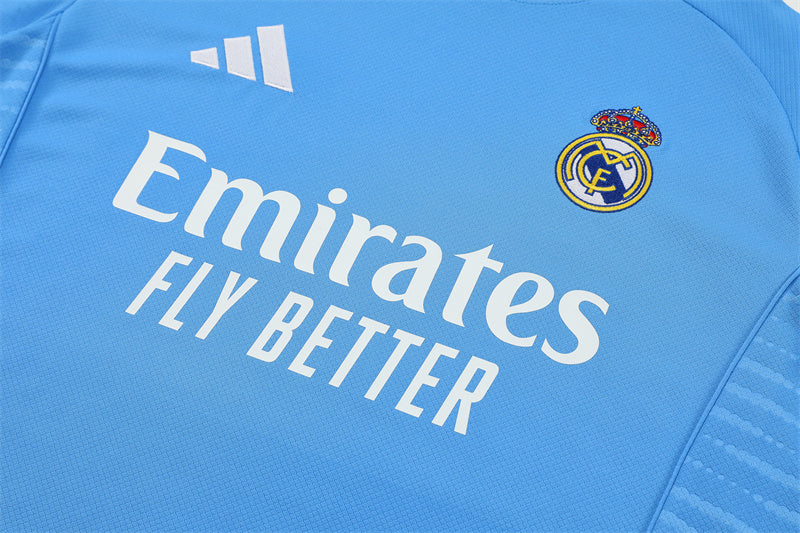 Kit Shirt + Shorts Real Madrid Blue Training 25/26