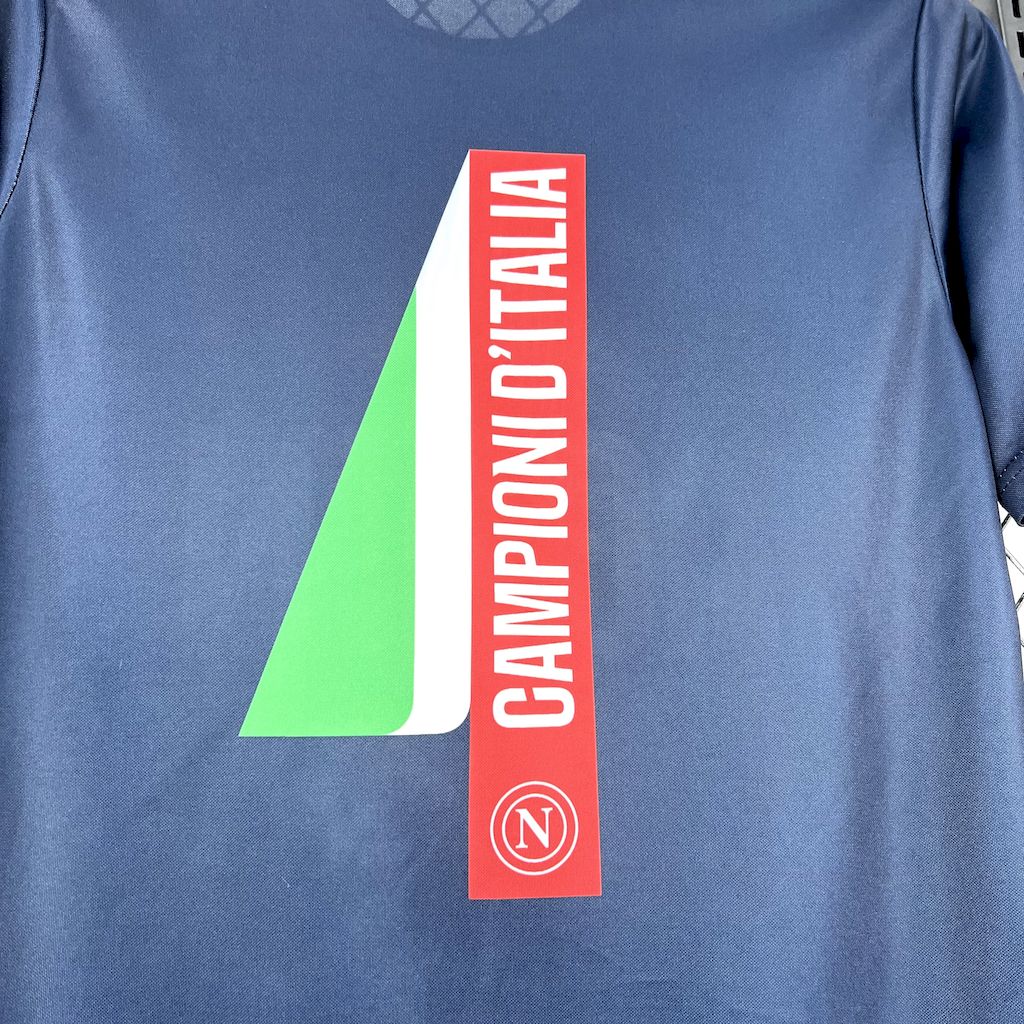 Napoli Again with Number Special Jersey