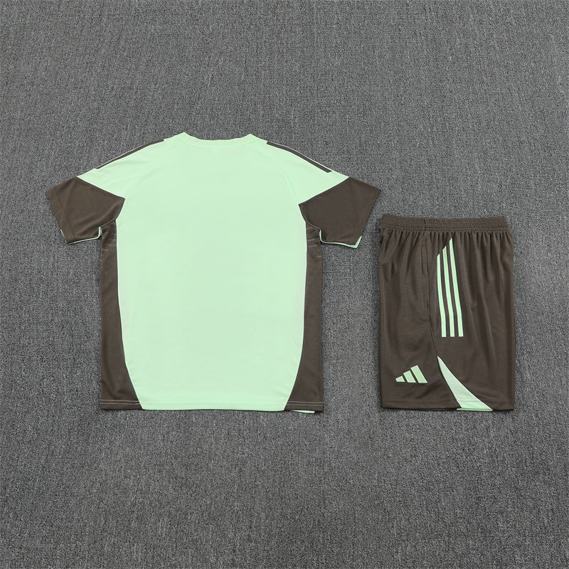 Kit Shirt + Shorts Real Madrid Green/Gray Training 25/26