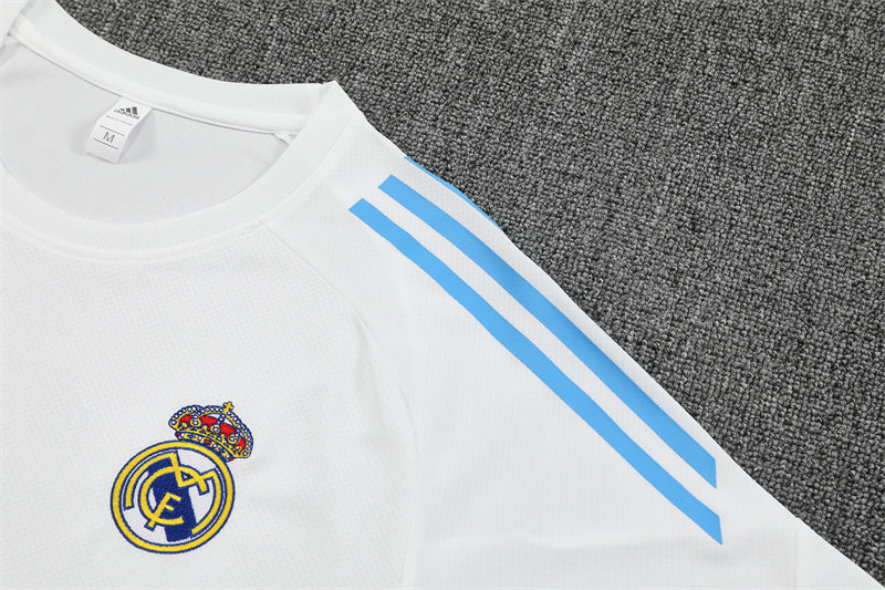Kit Shirt + Shorts Real Madrid White/Blue Training 25/26