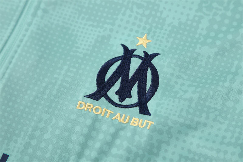 Tracksuit Marseille Green/Dark Blue 25/26