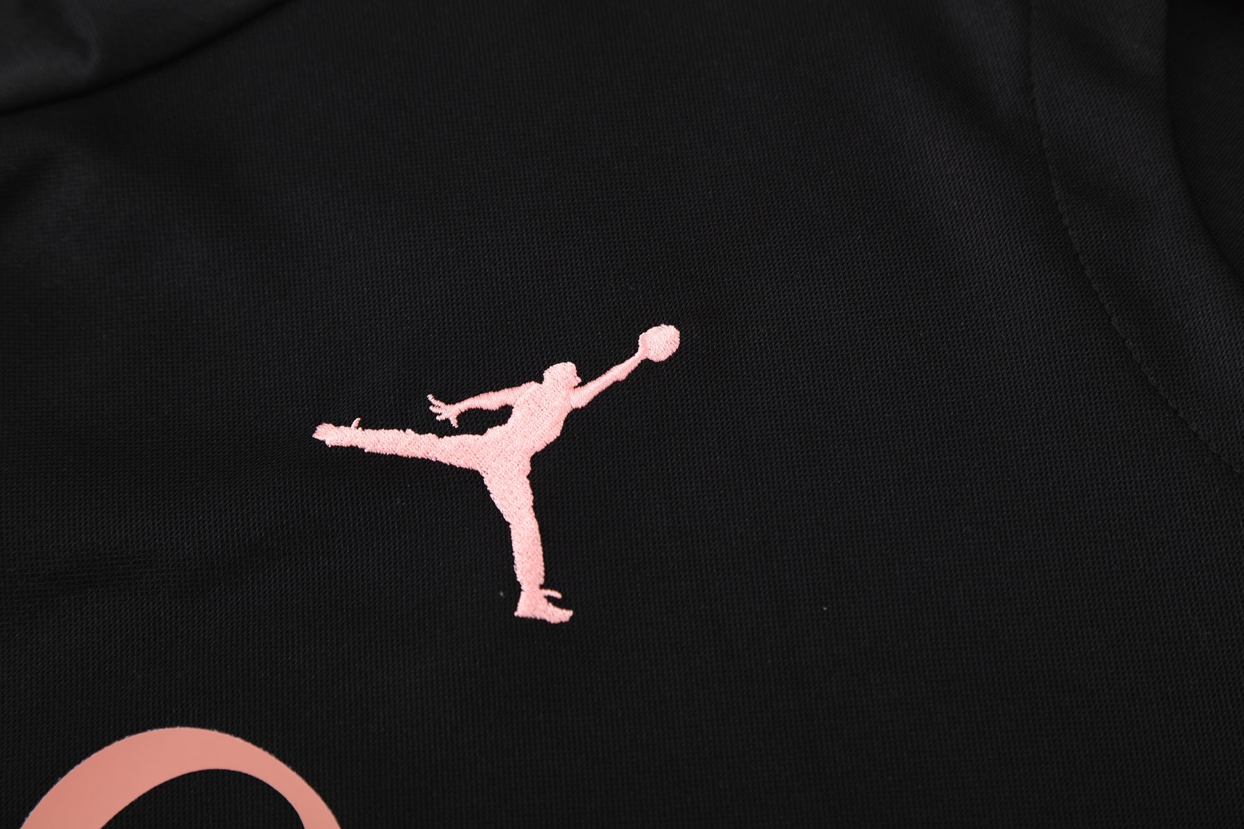 Kit Shirt + Shorts Paris Black/Pink Training 25/26