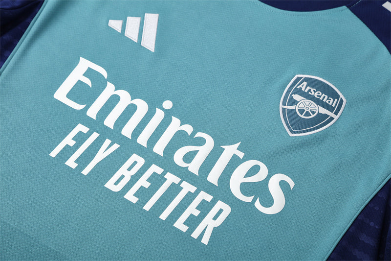 Kit Shirt + Shorts Arsenal Cyan/Blue Training 25/26
