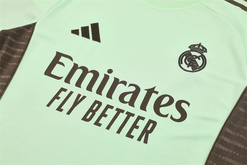 Kit Shirt + Shorts Real Madrid Green/Gray Training 25/26