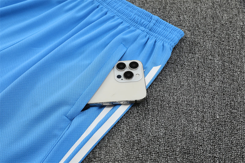 Kit Shirt + Shorts Real Madrid White/Blue Training 25/26