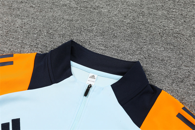 Tracksuit Real Madrid White/Orange Training 24/25