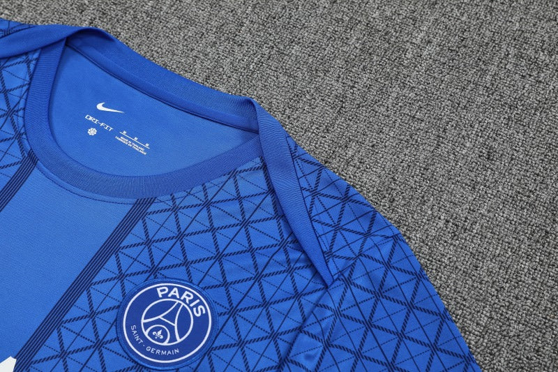 Kit Shirt + Shorts Paris Training Blue 25/26