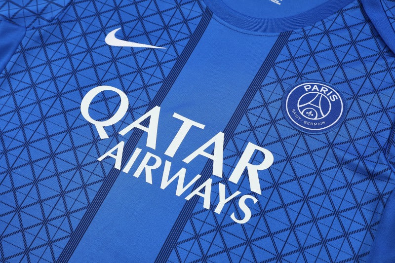 Kit Shirt + Shorts Paris Training Blue 25/26