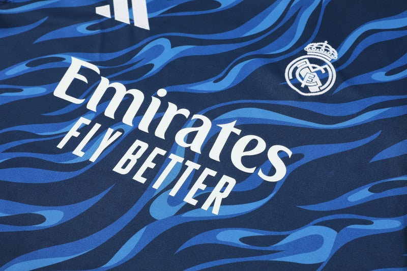 Kit Shirt + Shorts Real Madrid Blue Training 25/26