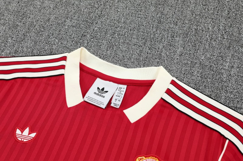 Kit Shirt + Shorts Manchester United Training Red/Black 25/26