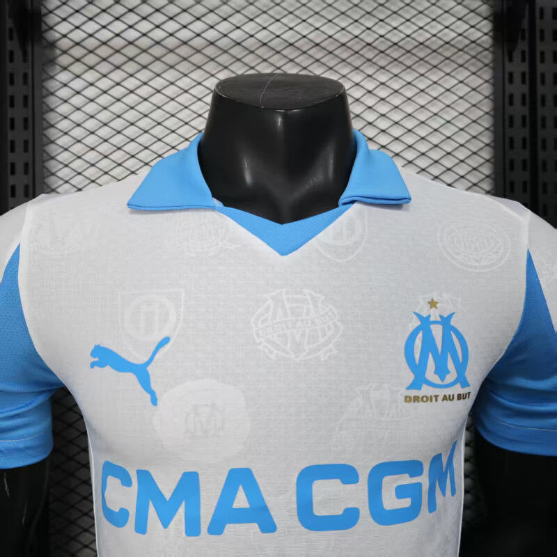 Olympique Marseille Home 25/26 Jersey Player