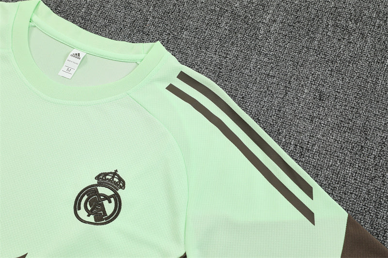 Kit Shirt + Shorts Real Madrid Green/Gray Training 25/26