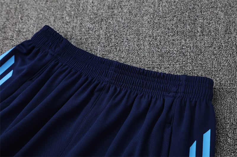 Kit Shirt + Shorts Real Madrid Gray/Blue Training 25/26