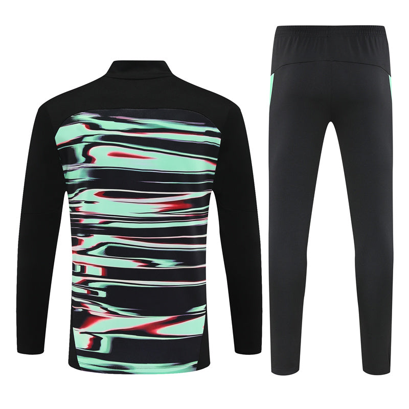 Tracksuit Portugal Black/Green Training 25/26