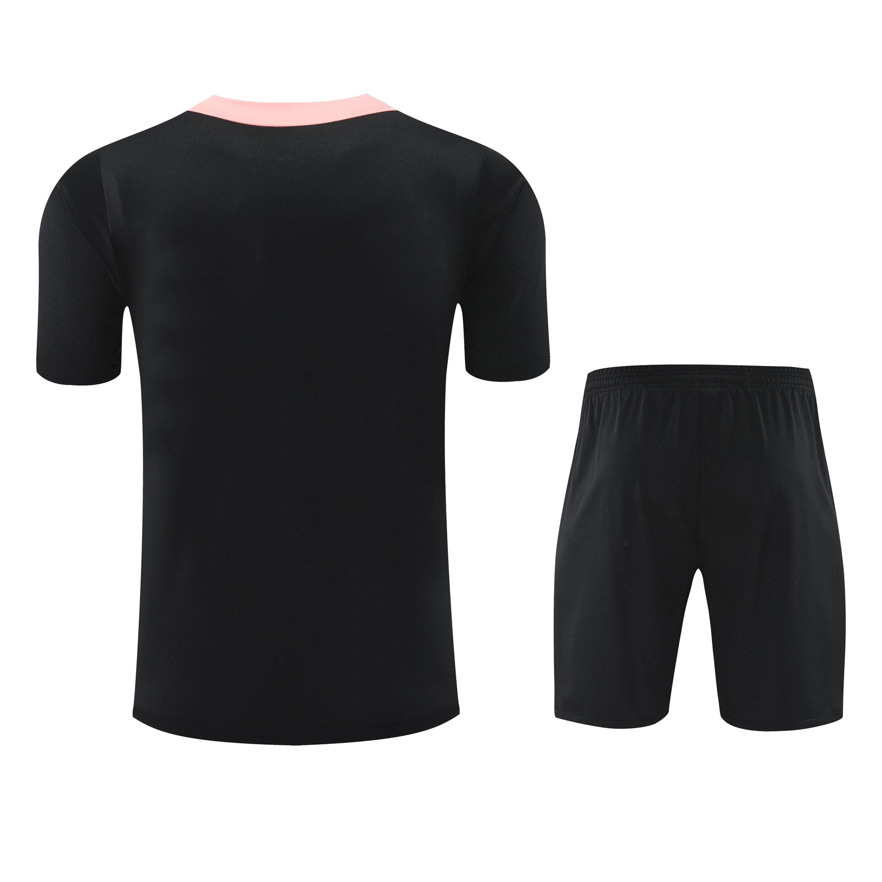 Kit Shirt + Shorts Paris Black/Pink Training 25/26