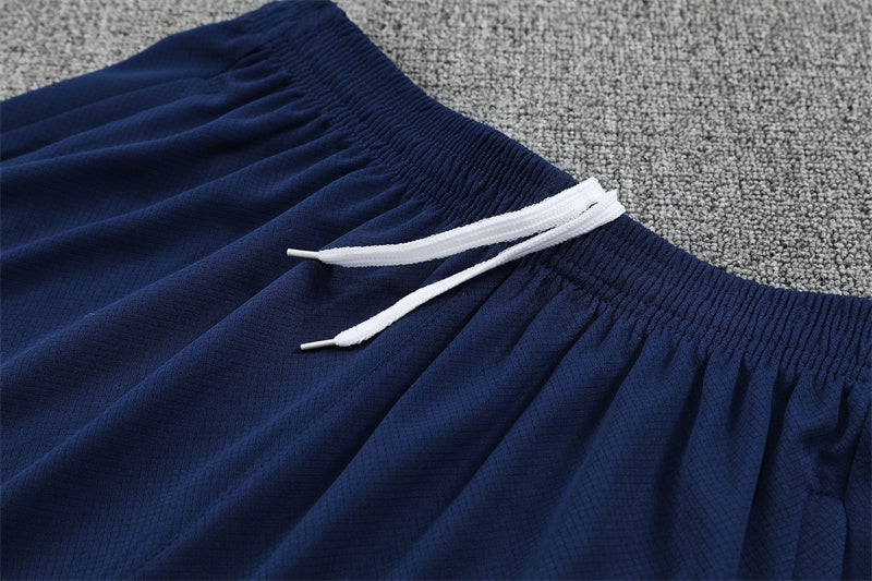 Kit Shirt + Shorts Paris Red/Blue Training 25/26
