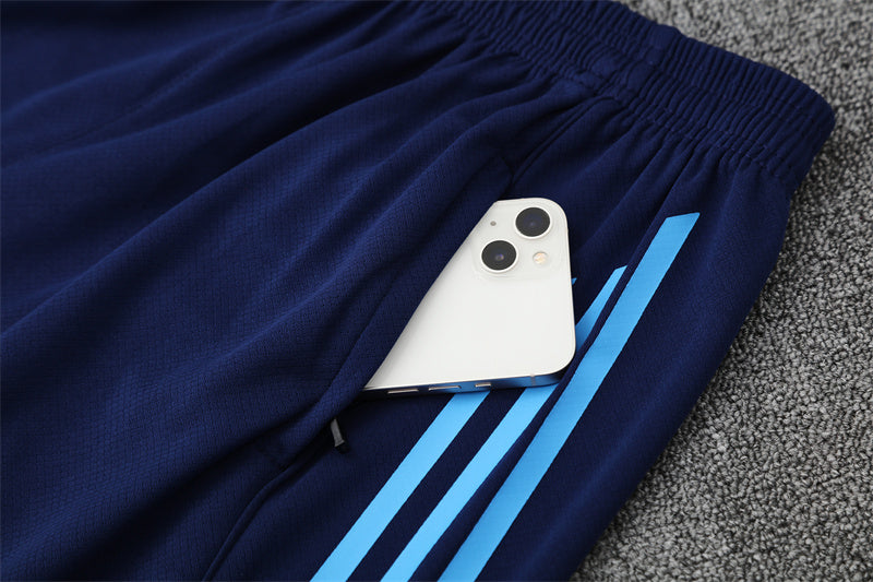 Kit Shirt + Shorts Real Madrid Gray/Blue Training 25/26