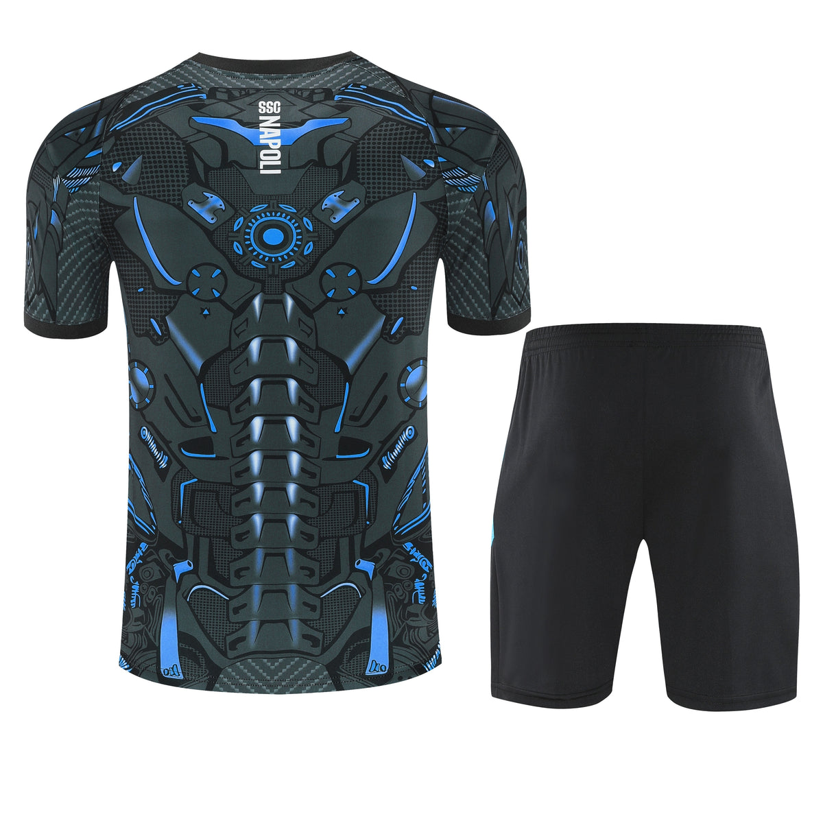 Kit Shirt + Shorts Napoli Gray/Black 25/26