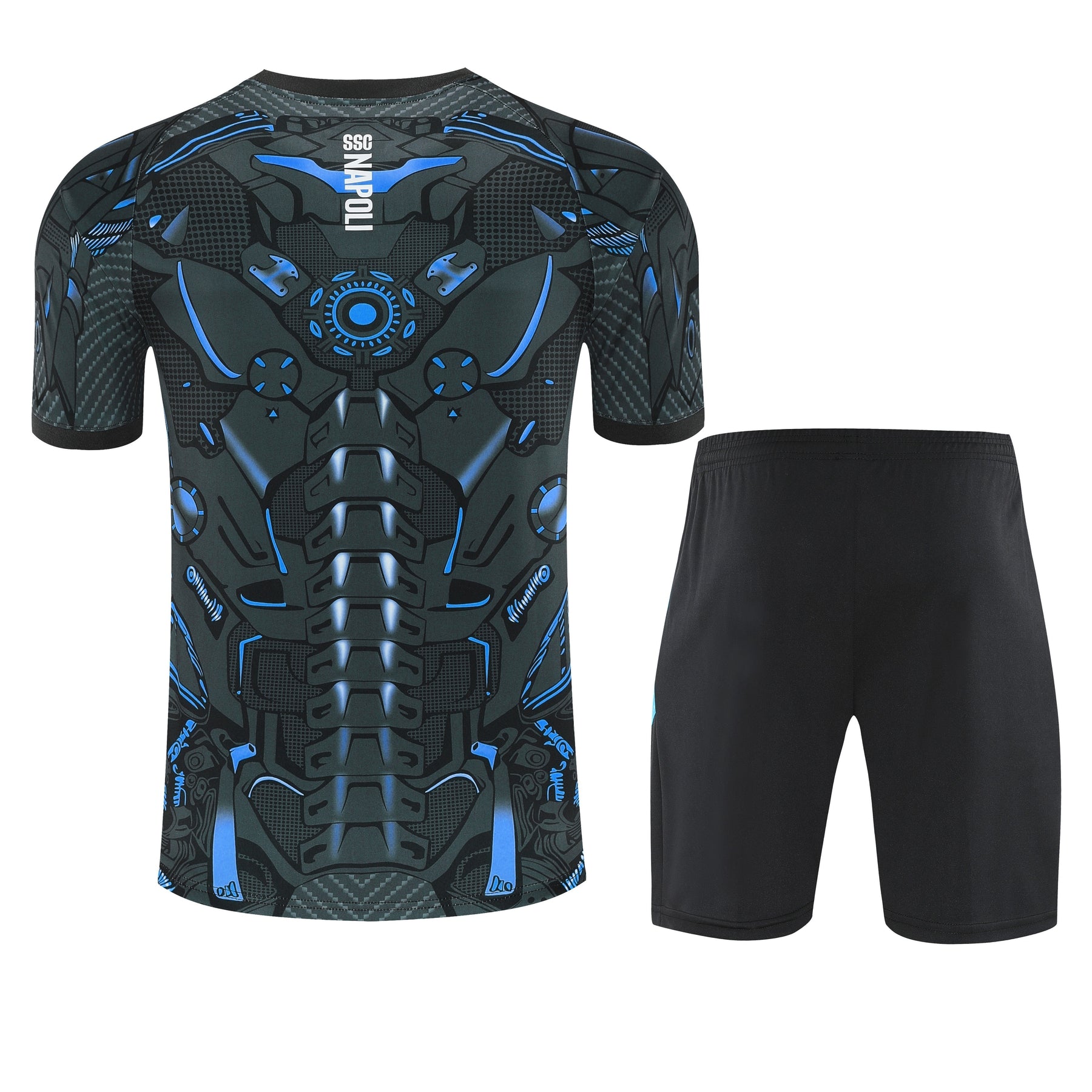 Kit Shirt + Shorts Napoli Gray/Black 25/26