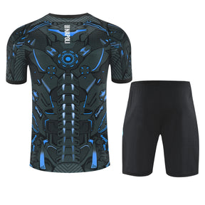 Kit Shirt + Shorts Napoli Gray/Black 25/26