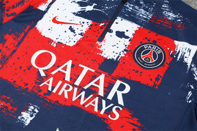 Tracksuit Paris Blue/Red/White Training 24/25