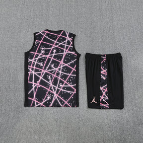 Kit Tank Top + Shorts PSG Pink/Black Training 25/26