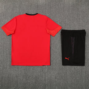 Kit Shirt + Shorts Milan Red/Back 25/26