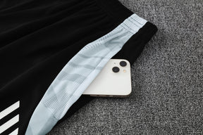 Kit Tank Top + Shorts Real Madrid White/Black/Orange Training 25/26