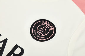 Kit Shirt + Shorts Paris White/Black/Pink Training 25/26