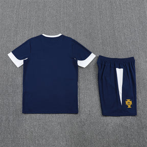 Kit Shirt + Shorts Portugal Blue Training 25/26
