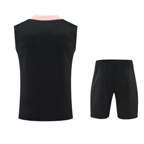 Kit Tank Top + Shorts Paris Black/Pink Training 25/26