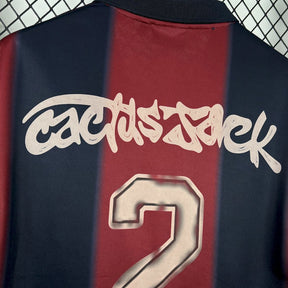 Barcelona x Travis Scott 2000/01 Home Skeleton Jersey