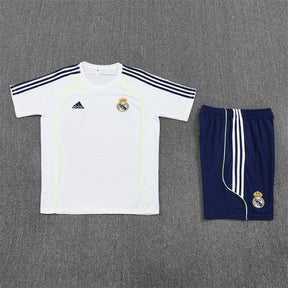Kit Shirt + Shorts Real Madrid White/Blue Training 25/26