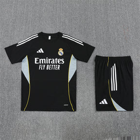 Kit Shirt + Shorts Real Madrid Black Training 25/26