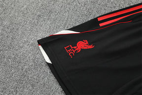 Kit Shirt + Shorts Liverpool Black/Red 25/26