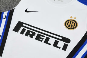 Kit Tank Top + Shorts Inter Milan White Training 25/26
