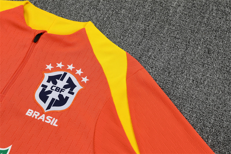 Tracksuit Brazil Orange/Black 25/26