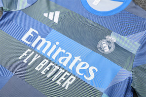 Kit Shirt + Shorts Real Madrid Gray/Blue Training 25/26