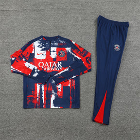 Tracksuit Paris Blue/Red/White Training 24/25