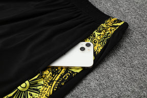 Kit Tank Top + Shorts Brazil Christ the Redeemer Yellow Training 25/26