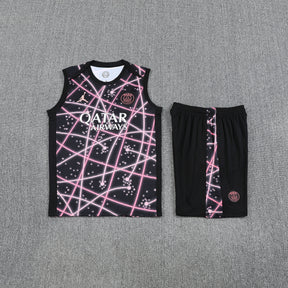 Kit Tank Top + Shorts PSG Pink/Black Training 25/26